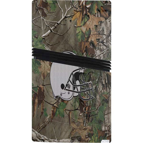 NFL Cleveland Browns Realtree Xtra Green Camo PS5 Pro Bundle Skin