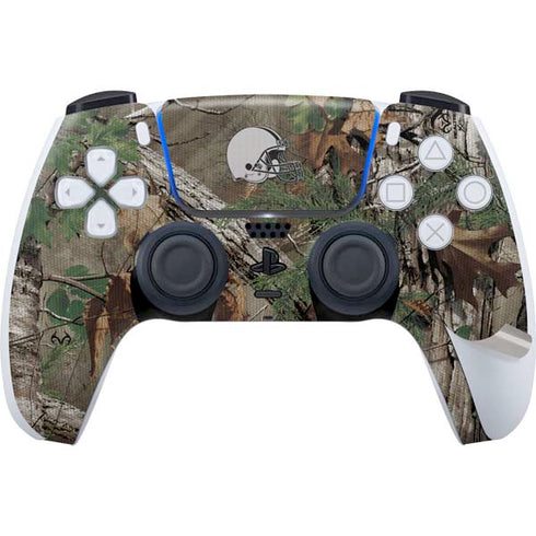 NFL Cleveland Browns Realtree Xtra Green Camo PS5 Pro Bundle Skin