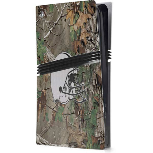 NFL Cleveland Browns Realtree Xtra Green Camo PlayStation PS5 Skins