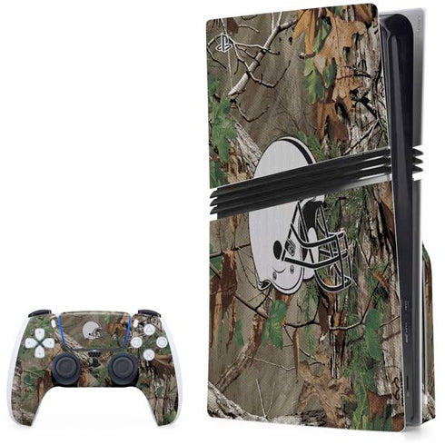 NFL Cleveland Browns Realtree Xtra Green Camo PlayStation PS5 Skins