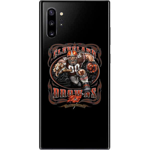 Liquid Blue NFL Cleveland Browns Running Back Galaxy Note 10 Plus Skin