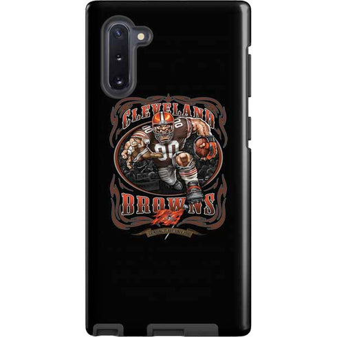 Liquid Blue NFL Cleveland Browns Running Back Galaxy Cases