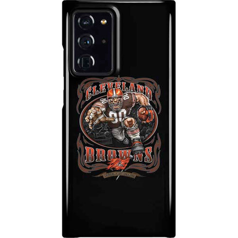 Liquid Blue NFL Cleveland Browns Running Back Galaxy Cases