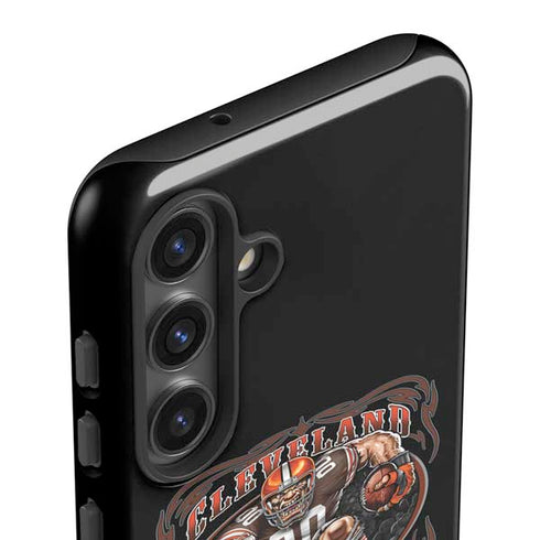 Liquid Blue NFL Cleveland Browns Running Back Galaxy S25 Impact Case