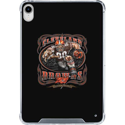 Liquid Blue NFL Cleveland Browns Running Back iPad 11th Gen (2025) Clear Case