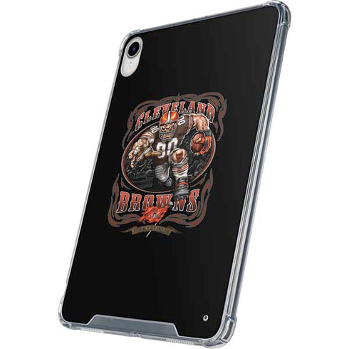 Liquid Blue NFL Cleveland Browns Running Back iPad 11th Gen (2025) Clear Case
