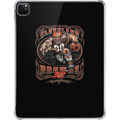 Liquid Blue NFL Cleveland Browns Running Back iPad Pro 11in (2024) Clear Case