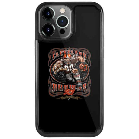 Liquid Blue NFL Cleveland Browns Running Back iPhone Cases