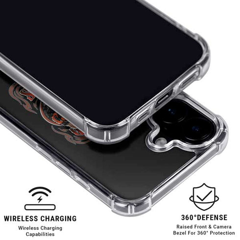 Liquid Blue NFL Cleveland Browns Running Back iPhone 16 MagSafe Case