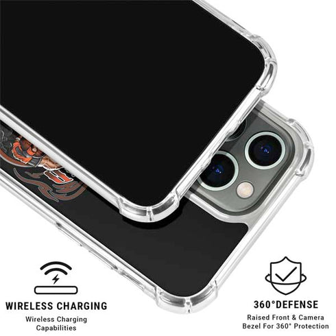Liquid Blue NFL Cleveland Browns Running Back iPhone 16 Pro Clear Case