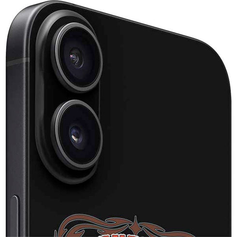 Liquid Blue NFL Cleveland Browns Running Back iPhone 16 Skin