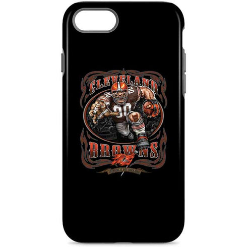 Liquid Blue NFL Cleveland Browns Running Back iPhone Cases