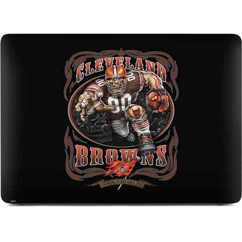Liquid Blue NFL Cleveland Browns Running Back Apple MacBook Air Skin