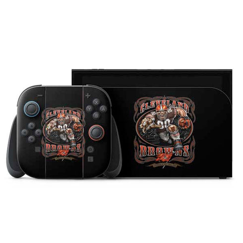 Liquid Blue NFL Cleveland Browns Running Back Nintendo Skins
