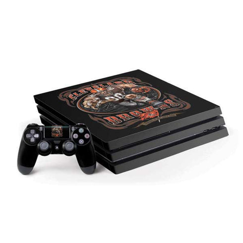 Liquid Blue NFL Cleveland Browns Running Back PlayStation PS4 Skins