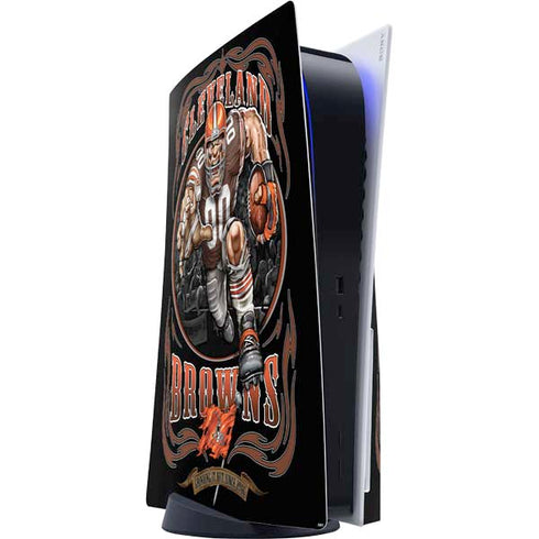 Liquid Blue NFL Cleveland Browns Running Back PlayStation PS5 Skins