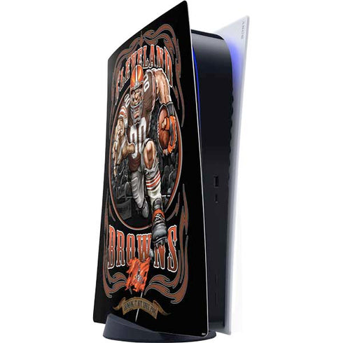 Liquid Blue NFL Cleveland Browns Running Back PlayStation PS5 Skins