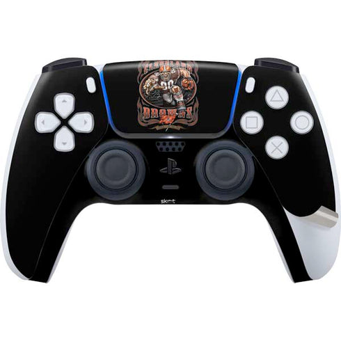 Liquid Blue NFL Cleveland Browns Running Back PS5 Pro Disk Bundle Skin