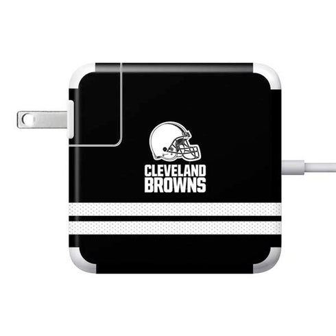 NFL Cleveland Browns Shutout 85W Power Adapter (15 and 17 inch MacBook Pro Charger) Skin