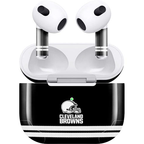 NFL Cleveland Browns Shutout Apple AirPods (3rd Gen 2021) Skin