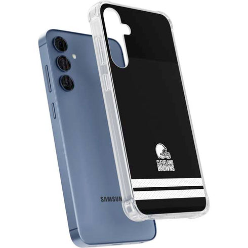 NFL Cleveland Browns Shutout Galaxy A55 5G Clear Case