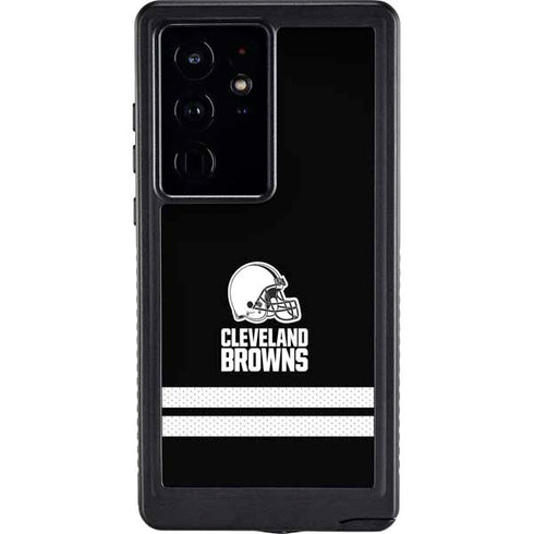 NFL Cleveland Browns Shutout Galaxy S24 Ultra Waterproof Case