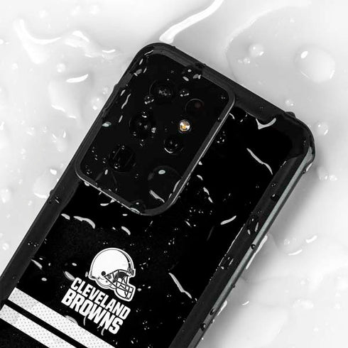 NFL Cleveland Browns Shutout Galaxy S24 Ultra Waterproof Case