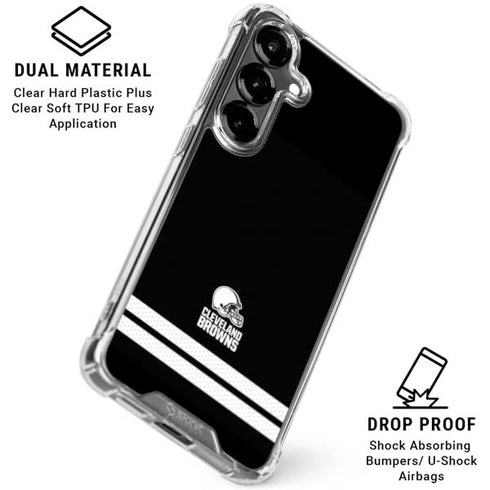 NFL Cleveland Browns Shutout Galaxy S26 Clear Case
