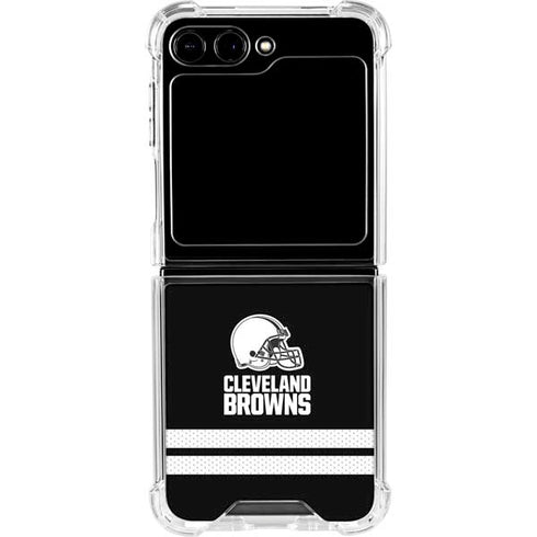 NFL Cleveland Browns Shutout Galaxy Z Flip6 Clear Case