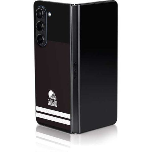 NFL Cleveland Browns Shutout Galaxy Z Fold5 5G Skin