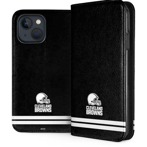 NFL Cleveland Browns Shutout iPhone 15 Plus Folio Case