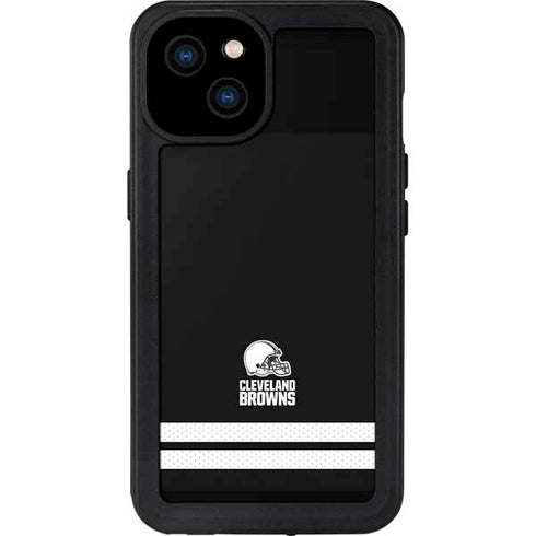 NFL Cleveland Browns Shutout iPhone 15 Plus Waterproof Case