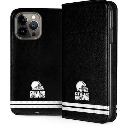 NFL Cleveland Browns Shutout iPhone 15 Pro Max Folio Case