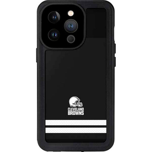 NFL Cleveland Browns Shutout iPhone 15 Pro Waterproof Case