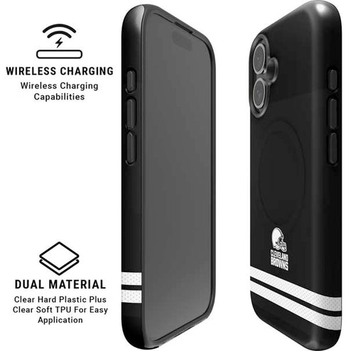 NFL Cleveland Browns Shutout iPhone 16 Magsafe Impact Case