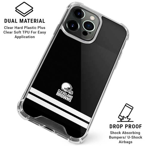 NFL Cleveland Browns Shutout iPhone 16 Pro Max Clear Case