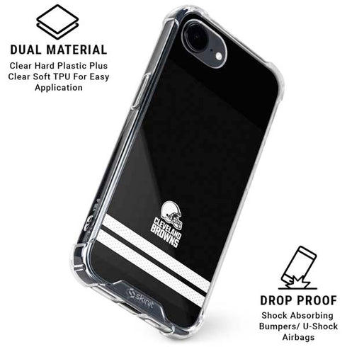 NFL Cleveland Browns Shutout iPhone 16e Clear Case