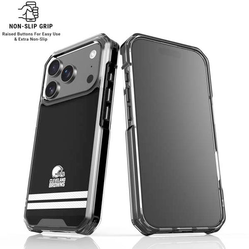 NFL Cleveland Browns Shutout iPhone 18 Pro Clear Case