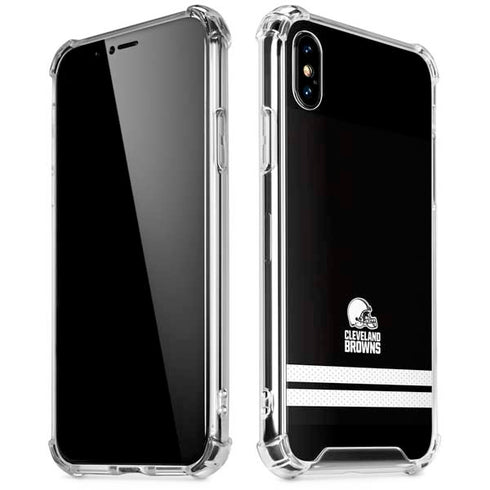 NFL Cleveland Browns Shutout iPhone X/XS Clear Case