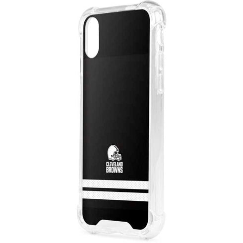 NFL Cleveland Browns Shutout iPhone XS Clear Case