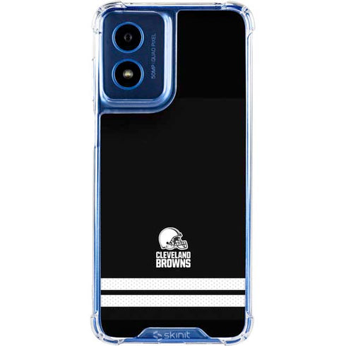 NFL Cleveland Browns Shutout Moto G 5G (2024) Clear Case