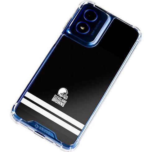 NFL Cleveland Browns Shutout Moto G 5G (2024) Clear Case
