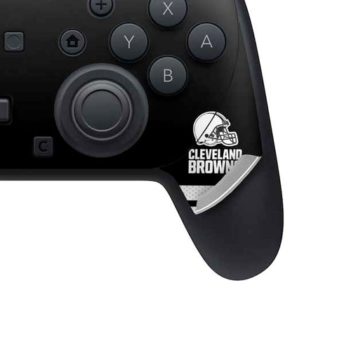 NFL Cleveland Browns Shutout Nintendo Switch 2 (2025) Pro Controller Skin