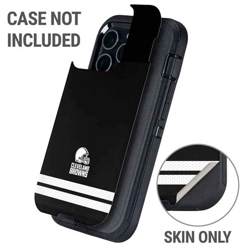 NFL Cleveland Browns Shutout Otterbox Defender iPhone Skin
