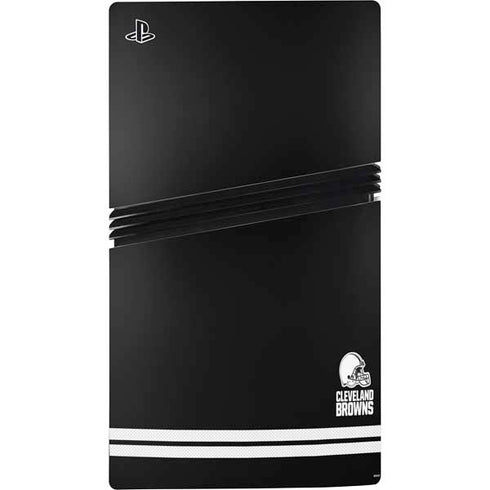 NFL Cleveland Browns Shutout PS5 Pro Disk Console Skin