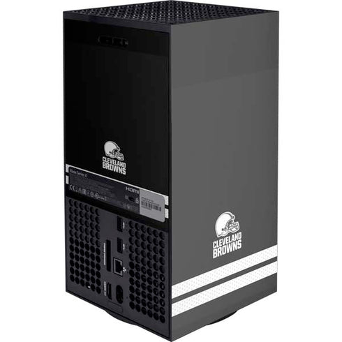 NFL Cleveland Browns Shutout XBox Series X Digital Edition Console Skin