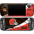 NFL Cleveland Browns Steam Deck Handheld Gaming Computer Skin
