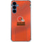 NFL Cleveland Browns Team Jersey Galaxy A35 5G Clear Case
