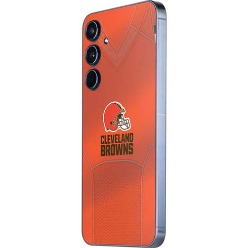 NFL Cleveland Browns Team Jersey Galaxy A35 5G Skin