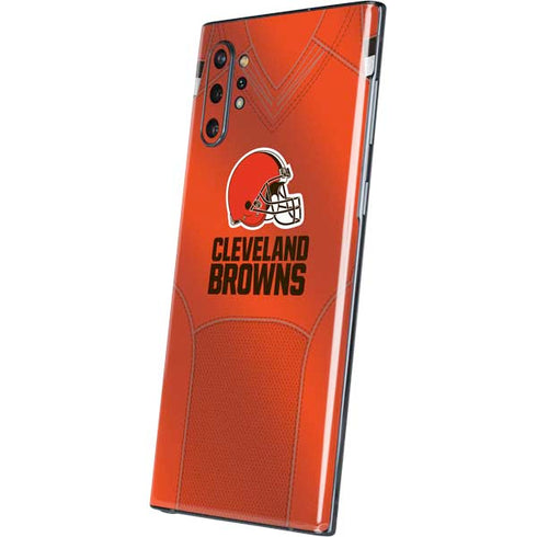 NFL Cleveland Browns Team Jersey Galaxy Note 10 Plus Skin